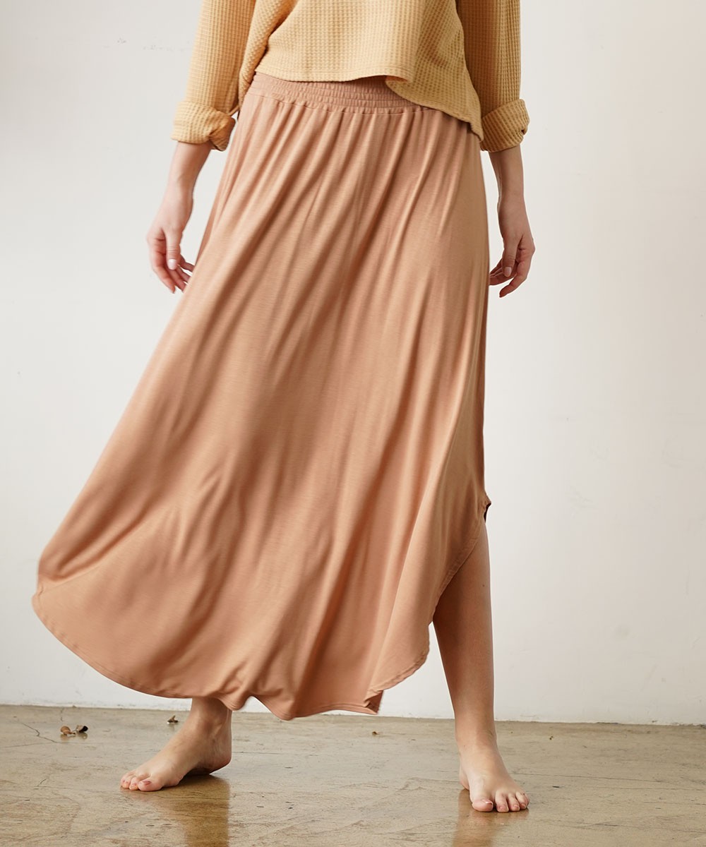 Bamboo maxi skirt